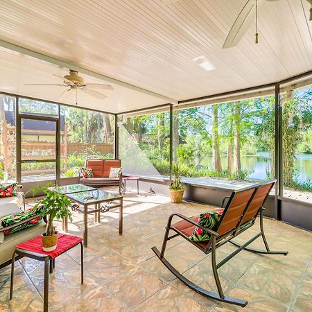 Waterfront Dunnellon Home With Private Dock And Lanai! Exterior photo