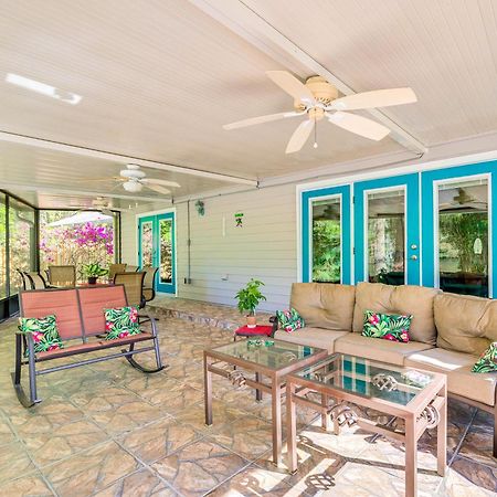 Waterfront Dunnellon Home With Private Dock And Lanai! Exterior photo