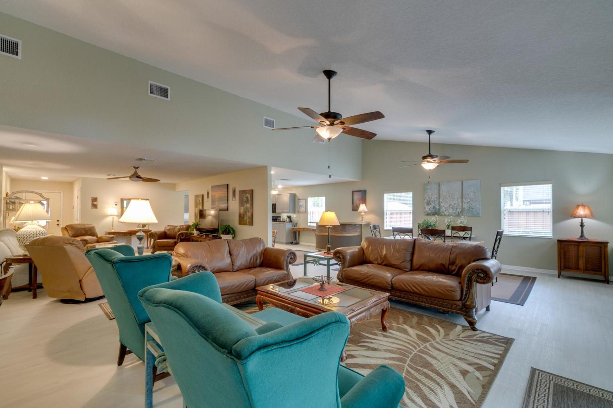 Waterfront Dunnellon Home With Private Dock And Lanai! Exterior photo