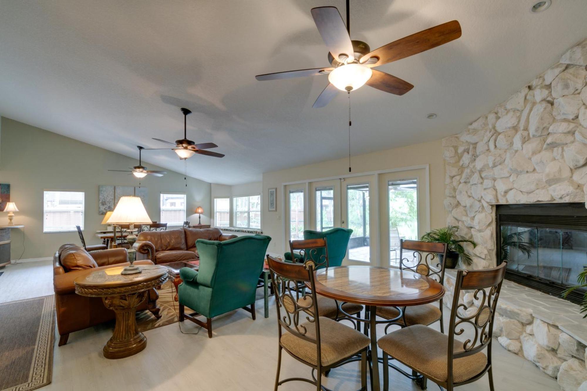 Waterfront Dunnellon Home With Private Dock And Lanai! Exterior photo