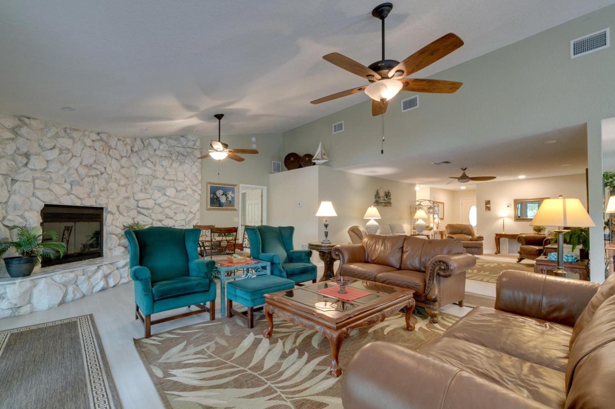 Waterfront Dunnellon Home With Private Dock And Lanai! Exterior photo