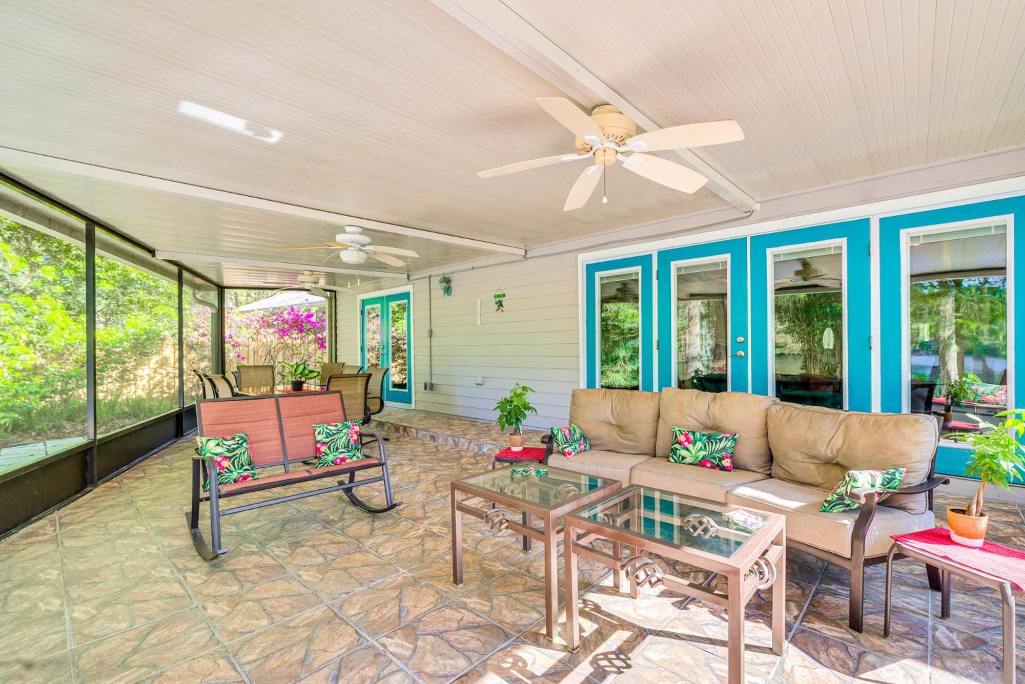 Waterfront Dunnellon Home With Private Dock And Lanai! Exterior photo
