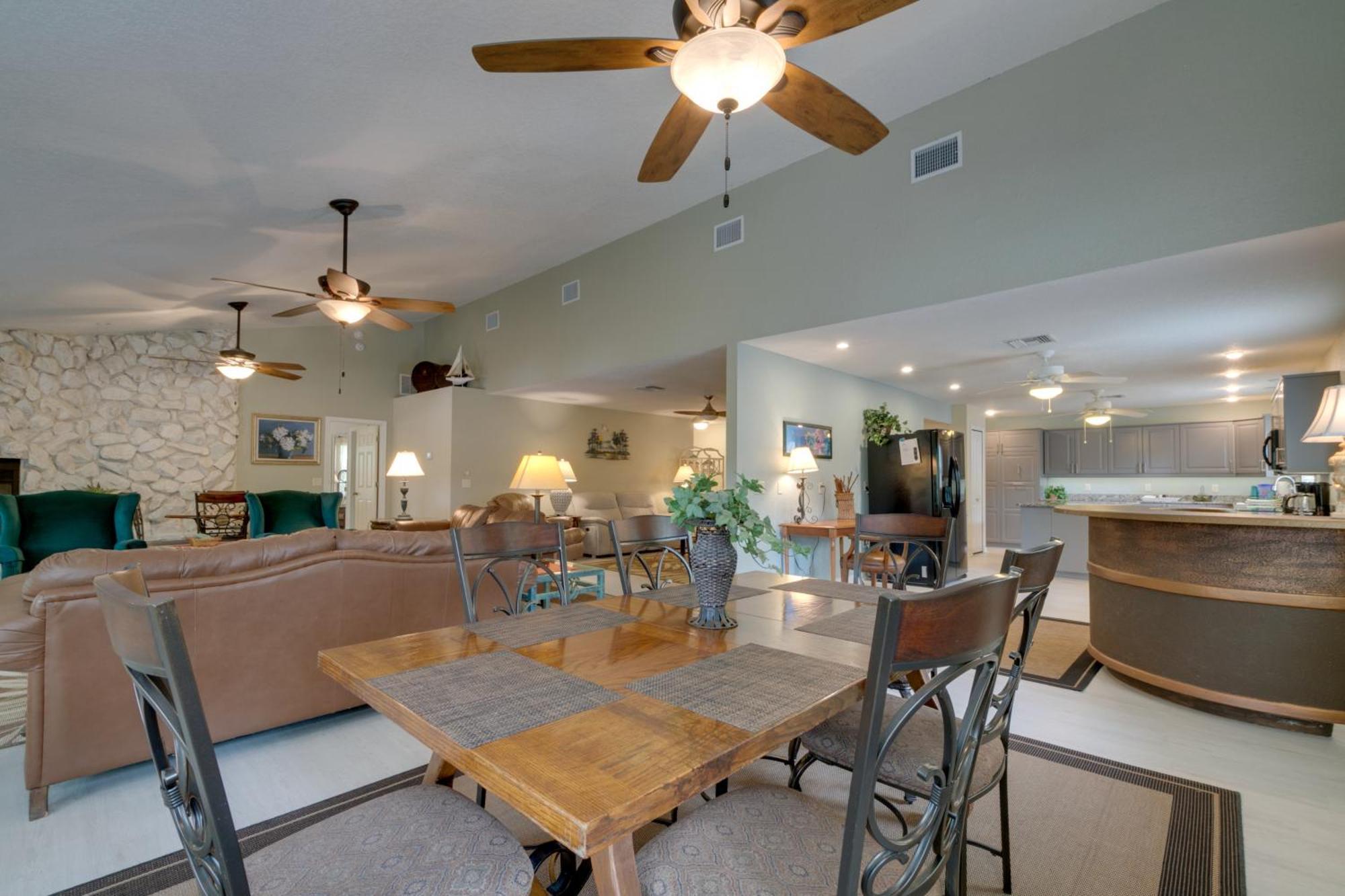 Waterfront Dunnellon Home With Private Dock And Lanai! Exterior photo
