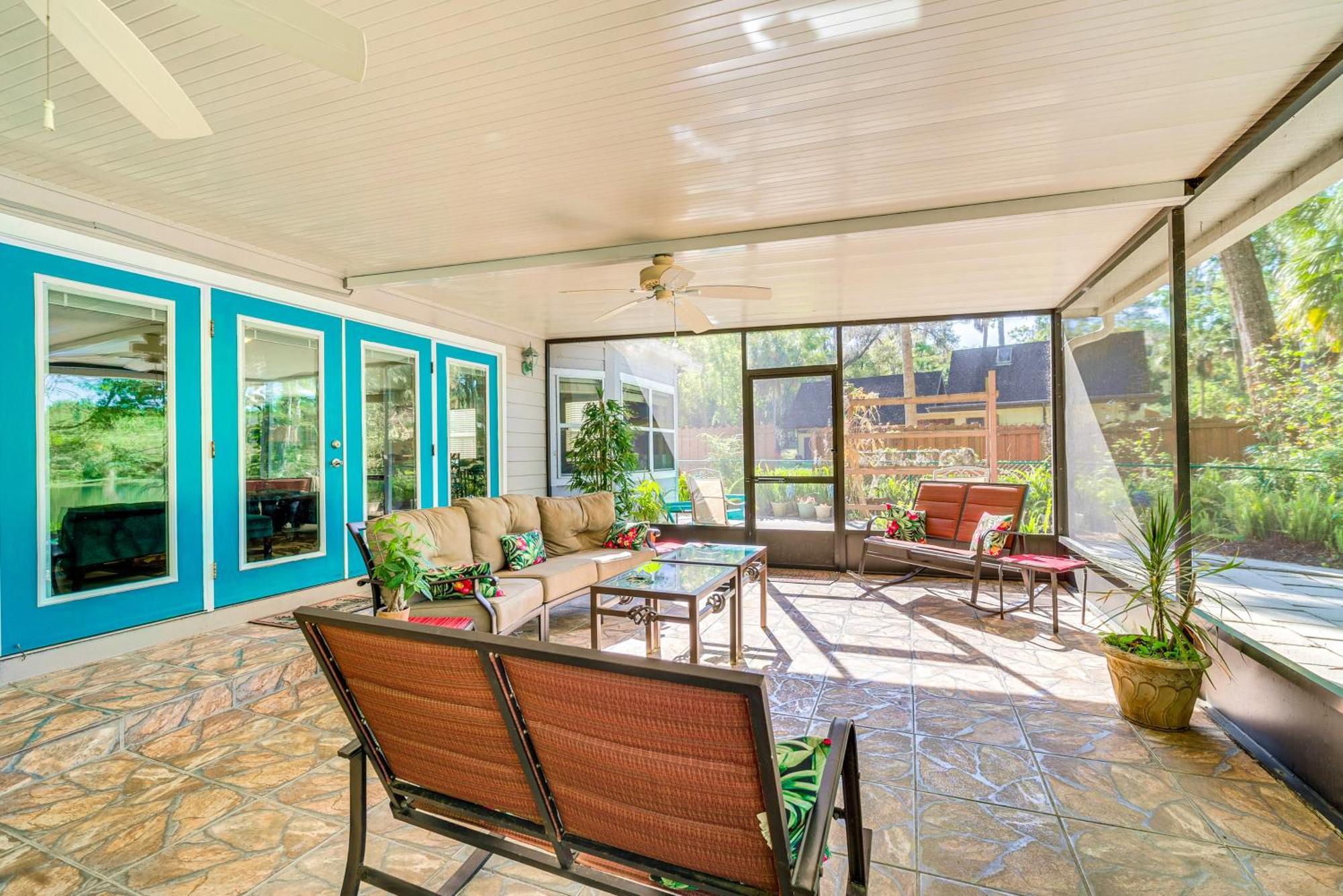 Waterfront Dunnellon Home With Private Dock And Lanai! Exterior photo