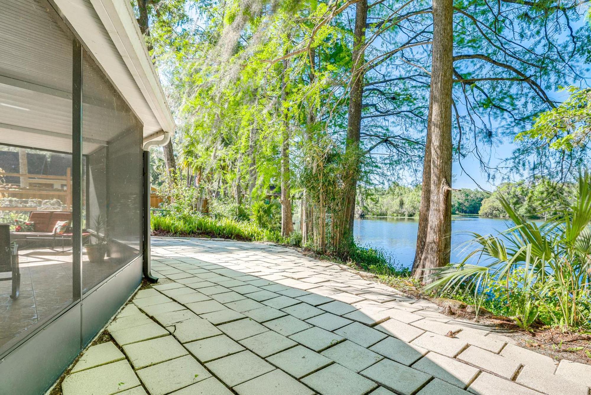 Waterfront Dunnellon Home With Private Dock And Lanai! Exterior photo