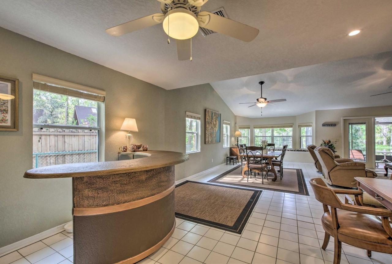 Waterfront Dunnellon Home With Private Dock And Lanai! Exterior photo